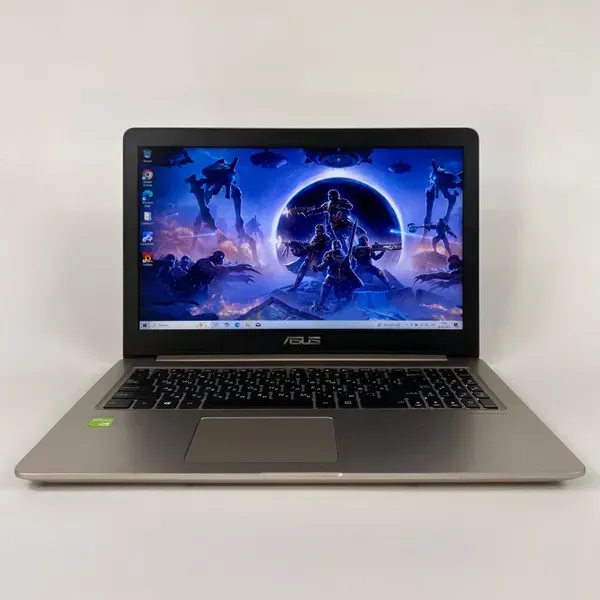 Игровой ноутбук Б-класс Asus VivoBook X580VD / 15.6" (1920x1080) TN / Intel Core i7-7700HQ (4 (8) ядра по 2.8 - 3.8 GHz) / 16 GB DDR4 / 128 GB SSD + 1000 GB HDD / nVidia GeForce GTX 1050, 4 GB GDDR5, 128-bit / WebCam / HDMI б/у - Фото 2 Игровой ноутбук Б-класс Asus VivoBook X580VD / 15.6" (1920x1080) TN / Intel Core i7-7700HQ (4 (8) ядра по 2.8 - 3.8 GHz) / 16 GB DDR4 / 128 GB SSD + 1000 GB HDD / nVidia GeForce GTX 1050, 4 GB GDDR5, 128-bit / WebCam / HDMI б/у - изображение 2