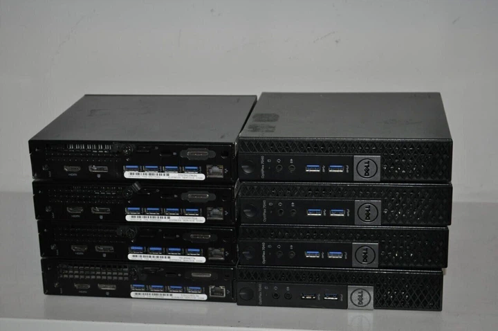 Неттоп Dell OptiPlex 7040 USFF / Intel Core i5-6500T (4 ядра по 2.5 - 3.1 GHz) / 12 GB DDR4 / 128 GB SSD / Intel HD Graphics 530 / Windows 11 Pro / Блок питания б/у - изображение 4