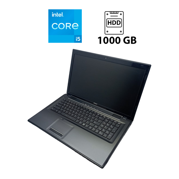 Ноутбук MSI CR70 / 17.3" (1600x900) TN / Intel Core i5-4310M (2 (4) ядра по 2.7 - 3.4 GHz) / 8 GB DDR3 / 1000 GB HDD / Intel HD Graphics 4600 / WebCam б/в - Фото 1 Ноутбук MSI CR70 / 17.3" (1600x900) TN / Intel Core i5-4310M (2 (4) ядра по 2.7 - 3.4 GHz) / 8 GB DDR3 / 1000 GB HDD / Intel HD Graphics 4600 / WebCam б/в - зображення 1