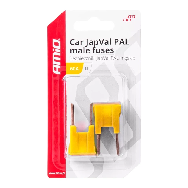 Запобіжники AMiO JAPVAL PAL 60A 2шт (03409/034095) - изображение 2