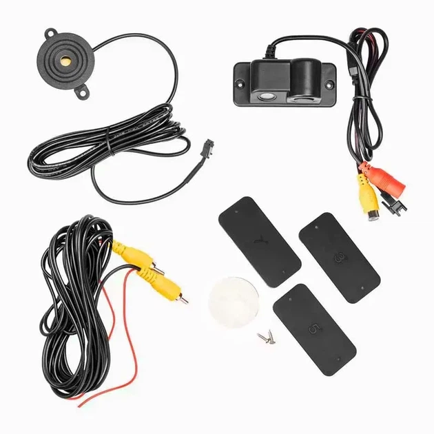 Камера заднього виду з парктроніком 2 в 1 AMiO HD-601 12V (035405/03540) - изображение 6