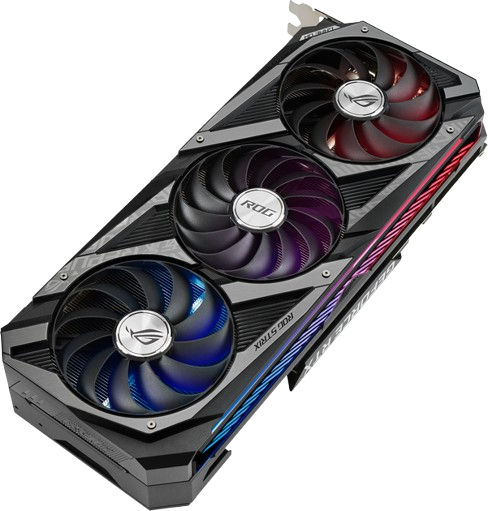 Відеокарта GeForce RTX 3070 8GB Asus ROG Strix Gaming OC (ROG-STRIX-RTX3070-O8G-GAMING) Б/В - изображение 2