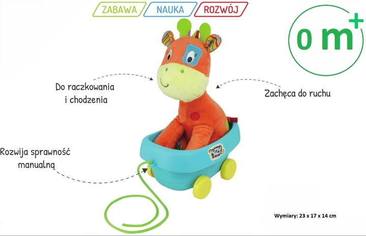 Плюшева іграшка Smily Play Little Pals Жираф (5905375817862) - зображення 2