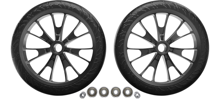 Zapasowy zestaw kół Hudora Crossover do hulajnóg BigWheel 205 (4005998857465) - obraz 1