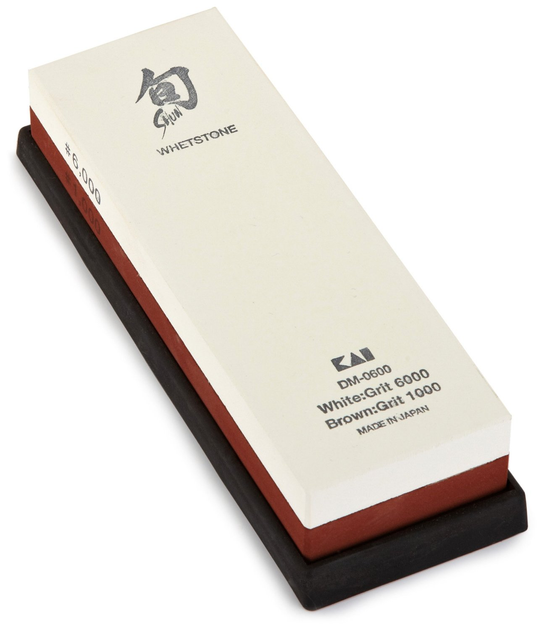 Точильный камень KAI 1000|6000 grit DM-0600 - изображение 2