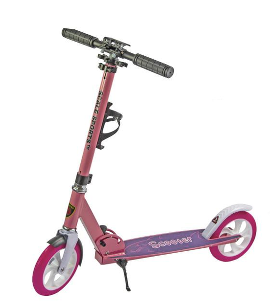 Самокат Scooter Scale Sports SS-05 розовый двухколесный | Быстрая ...