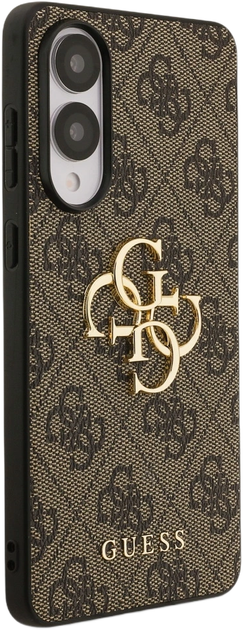 Панель Guess Big 4G Logo Classic Logo для Samsung Galaxy S25 Edge Brown (GUHCS25E4GMGBR) - зображення 4