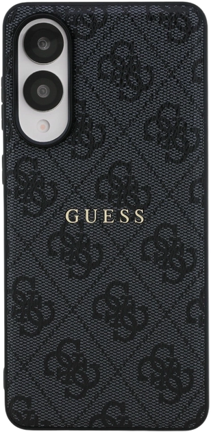 Панель Guess 4G Ring Classic Logo MagSafe для Samsung Galaxy S25 Edge Black (GUHMS25EG4GFRK) - зображення 3