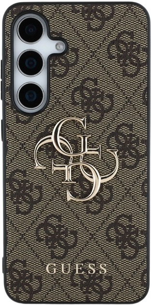 Панель Guess Big 4G Logo Classic Logo для Samsung Galaxy S25+ Brown (GUHCS25M4GMGBR) - зображення 3