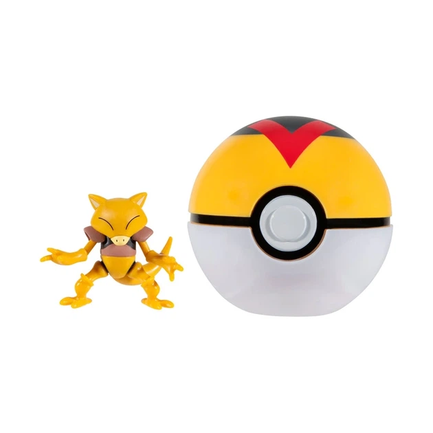 Ігровий набір POKEMON W16 - АБРА У ПОКЕБОЛІ (ігрова фігурка, покебол) - Фото 3 Ігровий набір POKEMON W16 - АБРА У ПОКЕБОЛІ (ігрова фігурка, покебол) - изображение 3
