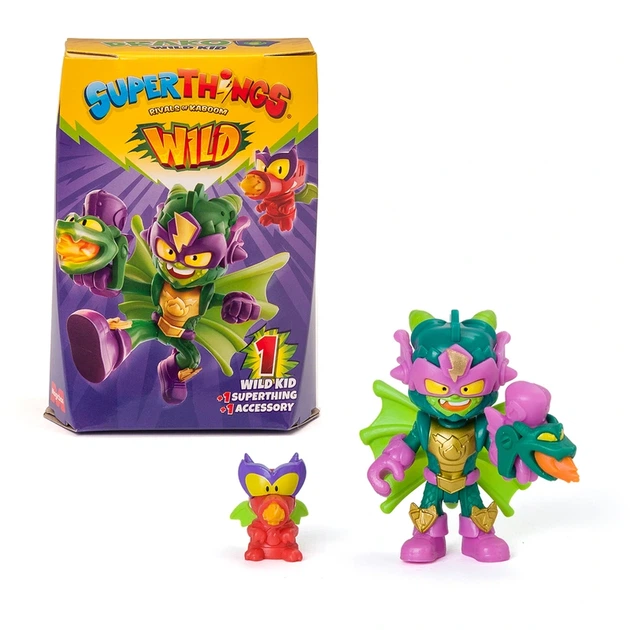 Ігровий набір SUPERTHINGS серії «Wild Kids» – КАЗУМ-КІД (казум-кід, фігурка, аксесуар) - Фото 2 Ігровий набір SUPERTHINGS серії «Wild Kids» – КАЗУМ-КІД (казум-кід, фігурка, аксесуар) - изображение 2