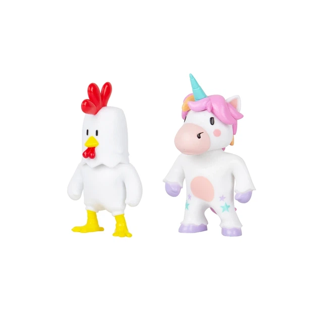 Набір колекційних фігурок STUMBLE GUYS - КУРЧА ТА СПРІНКЛС (2 фігурки, 6 cm) - Фото 2 Набір колекційних фігурок STUMBLE GUYS - КУРЧА ТА СПРІНКЛС (2 фігурки, 6 cm) - изображение 2