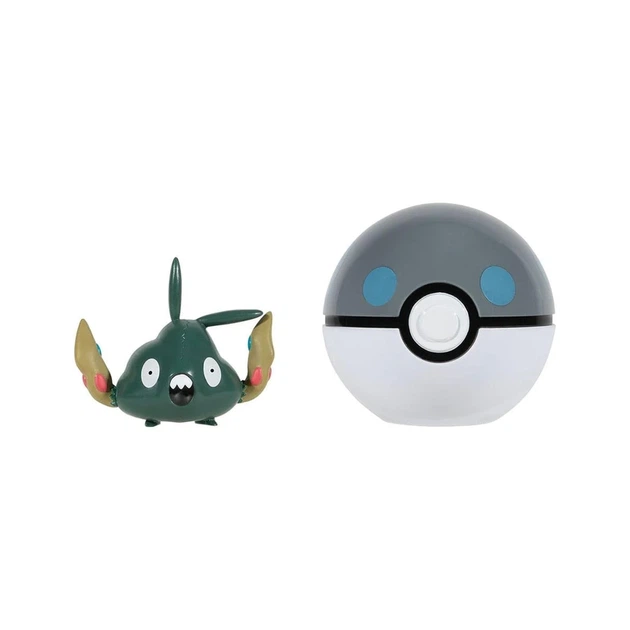 Ігровий набір POKEMON W15 - ТРАББІШ В ПОКЕБОЛІ (ігрова фігурка, покебол) - Фото 2 Ігровий набір POKEMON W15 - ТРАББІШ В ПОКЕБОЛІ (ігрова фігурка, покебол) - изображение 2