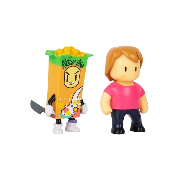 Набір колекційних фігурок STUMBLE GUYS - МІС СТАМБЛ І КІЛЕР (2 фігурки, 6 cm) - изображение 3