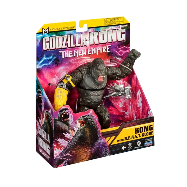 Фігурка GODZILLA X KONG – КОНГ ЗІ СТАЛЕВОЮ ЛАПОЮ (15 cm) - изображение 5
