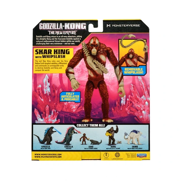 Фігурка GODZILLA X KONG – СКАР КІНГ ЗІ ЗБРОЄЮ (15 cm) - Фото 7 Фігурка GODZILLA X KONG – СКАР КІНГ ЗІ ЗБРОЄЮ (15 cm) - изображение 7