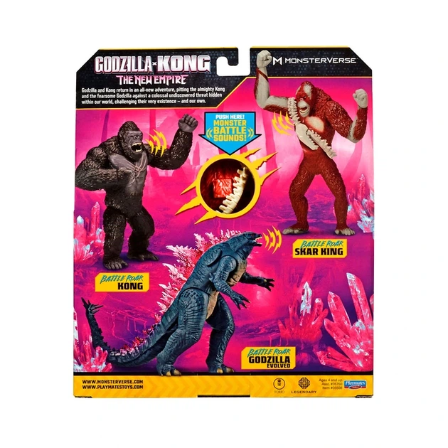Фігурка GODZILLA X KONG – СКАР КІНГ ГОТОВИЙ ДО БОЮ (18 cm, звук) - Фото 7 Фігурка GODZILLA X KONG – СКАР КІНГ ГОТОВИЙ ДО БОЮ (18 cm, звук) - изображение 7