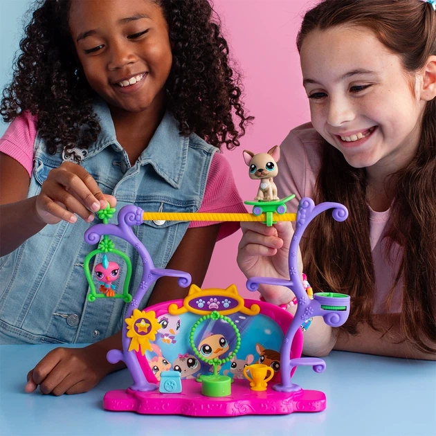 Ігровий набір LITTLEST PET SHOP – ШОУ ТАЛАНТІВ (2 фігурки, сцена, аксес.) - зображення 7
