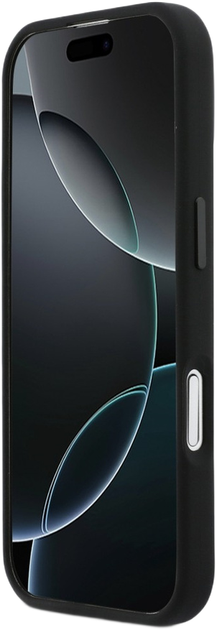 Панель BMW M Silicon Tricolor Line MagSafe для Apple iPhone 17 Black (BMHMP17S25SITMIK) - зображення 5