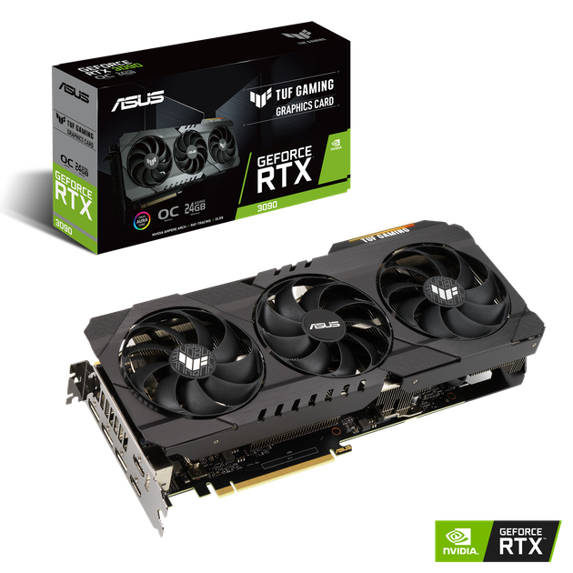 Відеокарта Asus GeForce RTX 3090 TUF Gaming OC 24GB GDDR6X (TUF-RTX3090-O24G-GAMING), Б/в - изображение 3