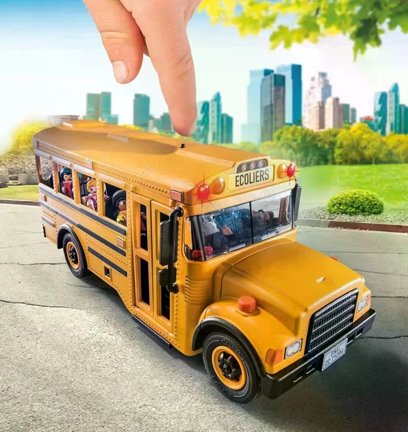 Игровой набор Плеймобил Школьный автобус Playmobil School Bus 70983 - Фото 3 Игровой набор Плеймобил Школьный автобус Playmobil School Bus 70983 - изображение 3