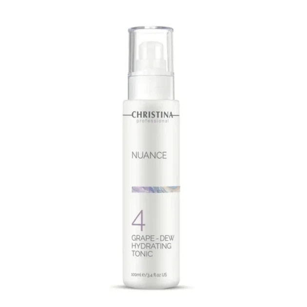 Зволожувальний Тонік з Екстрактом Винограду Christina Nuance Grape-Dew Hydrating Tonic 100 ml - Фото 1 Зволожувальний Тонік з Екстрактом Винограду Christina Nuance Grape-Dew Hydrating Tonic 100 ml - зображення 1