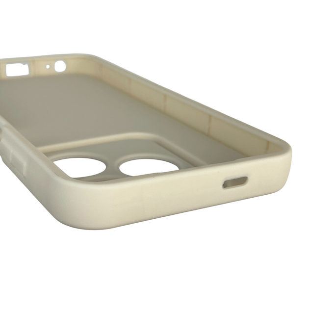 Чехол силиконовый Soft Touch с 3D принтом для Infinix Smart 8 молочный (Полная защита камеры) - Фото 5 Чехол силиконовый Soft Touch с 3D принтом для Infinix Smart 8 молочный (Полная защита камеры) - изображение 5