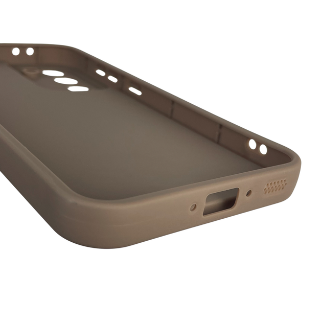 Чохол силіконовий Soft Touch з 3D принтом для Samsung Galaxy A36 5G (SM-A366U) коричневий (Повний захист камери) - Фото 3 Чохол силіконовий Soft Touch з 3D принтом для Samsung Galaxy A36 5G (SM-A366U) коричневий (Повний захист камери) - зображення 3