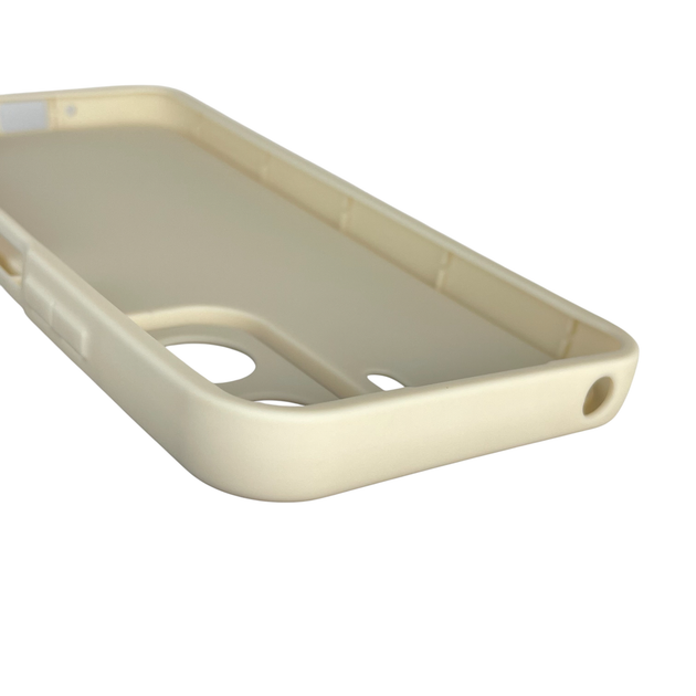 Чехол силиконовый Soft Touch с 3D принтом для Xiaomi Poco C65 молочный (Полная защита камеры) - Фото 3 Чехол силиконовый Soft Touch с 3D принтом для Xiaomi Poco C65 молочный (Полная защита камеры) - изображение 3