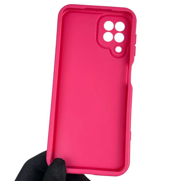 Чохол силіконовий Soft Touch з 3D принтом Україна для Samsung Galaxy M32 4G (SM-M325F) малиновий (Повний захист камери) - Фото 2 Чохол силіконовий Soft Touch з 3D принтом Україна для Samsung Galaxy M32 4G (SM-M325F) малиновий (Повний захист камери) - зображення 2