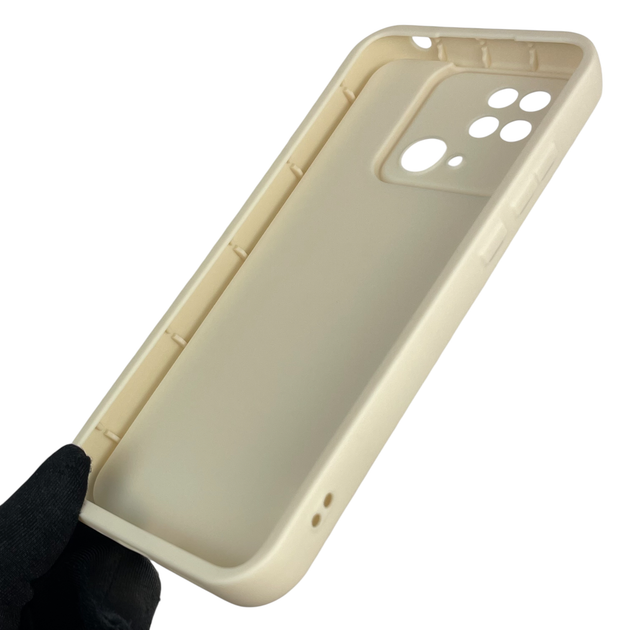 Чохол силіконовий Soft Touch з 3D принтом для Xiaomi Redmi 10C молочний (Повний захист камери) - Фото 3 Чохол силіконовий Soft Touch з 3D принтом для Xiaomi Redmi 10C молочний (Повний захист камери) - зображення 3