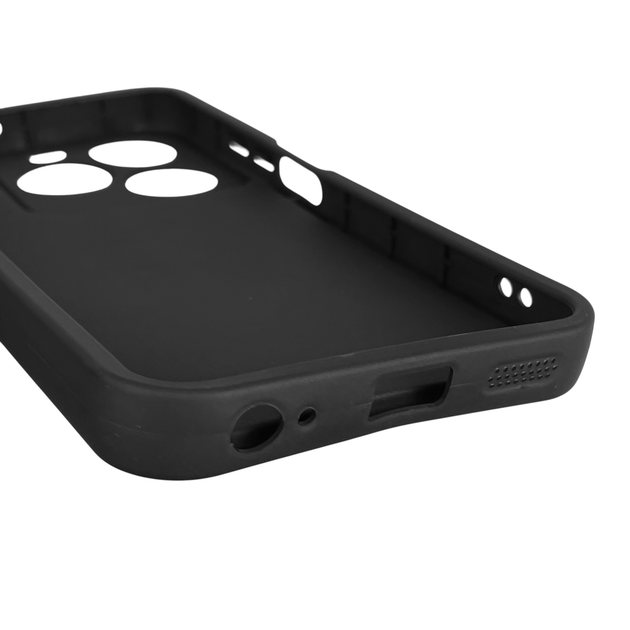 Чохол силіконовий Soft Touch з 3D принтом для Tecno Spark 20C BG7n чорний (Повний захист камери) - Фото 5 Чохол силіконовий Soft Touch з 3D принтом для Tecno Spark 20C BG7n чорний (Повний захист камери) - зображення 5