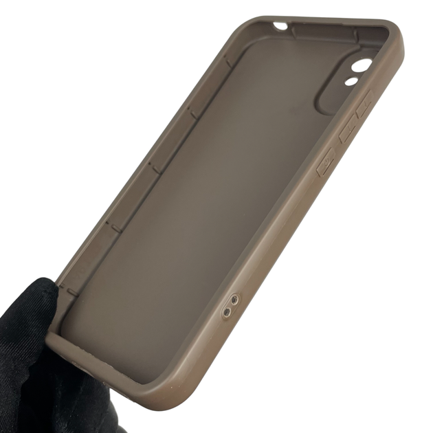 Чохол силіконовий Soft Touch з 3D принтом для Xiaomi Redmi 9A коричневий (Повний захист камери) - зображення 2