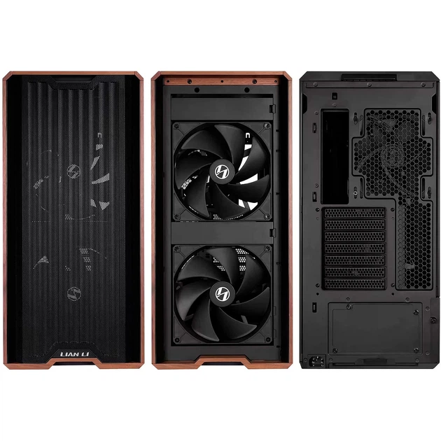 Корпус Lian Li Lancool 217 з дерев'яними акцентами Black (р.Midi-Tower) - изображение 4