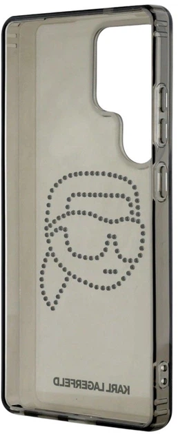 Etui Karl Lagerfeld Rhinestones Karl Head Logo do Samsung Galaxy S25 Ultra Black (3666339450106) - obraz 6