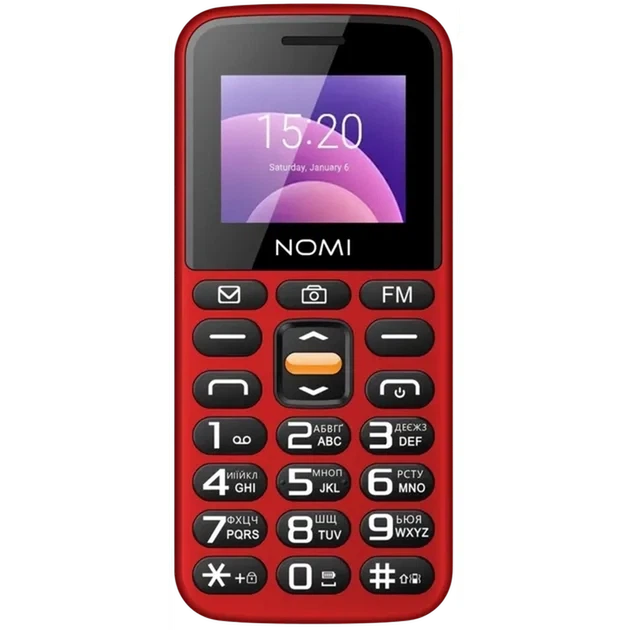 Термінал Nomi i1820 Red (червоний) - Фото 2 Термінал Nomi i1820 Red (червоний) - изображение 2