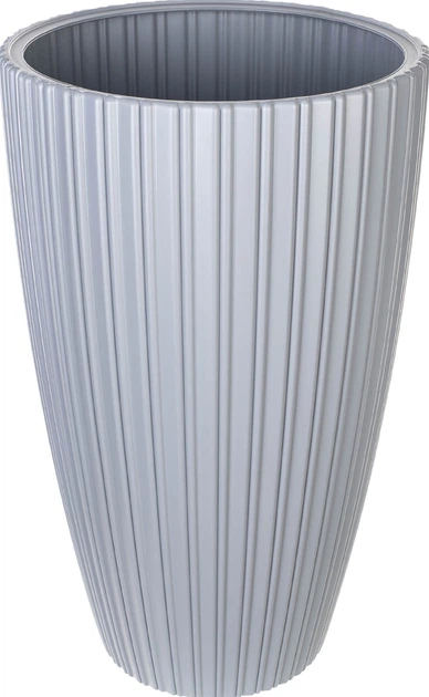 Doniczka z wkładem Kadax Lavoye 30 cm Platynowa (	K10163) - obraz 4