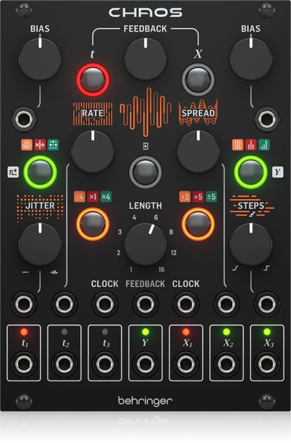 Moduł syntezatora modularnego Behringer CHAOS 0720-ACM (4033653232135) - obraz 2