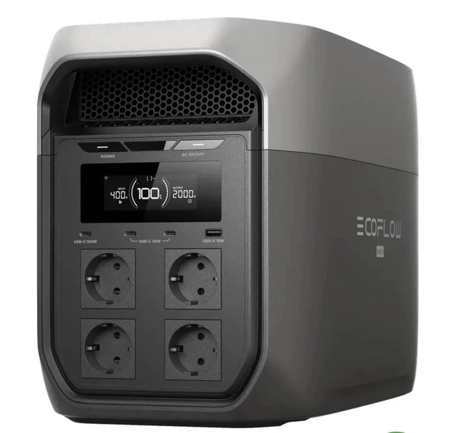 Портативна Зарядна станція EcoFlow DELTA 3 Max (2048 Вт·год) 2400W