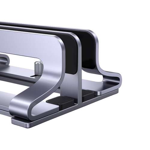 Підставка для ноутбука UGREEN LP258 Vertical Laptop Stand Dual-slot сірий (60643) - Фото 2 Підставка для ноутбука UGREEN LP258 Vertical Laptop Stand Dual-slot сірий (60643) - зображення 2