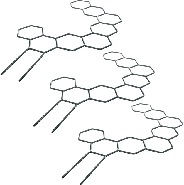 Підставки для горщиків Kadax Fora шестигранник K11365 3 шт. - зображення 4
