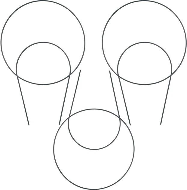 Підставки для горщиків Kadax Fora полукруг K11358 3 шт. - зображення 6