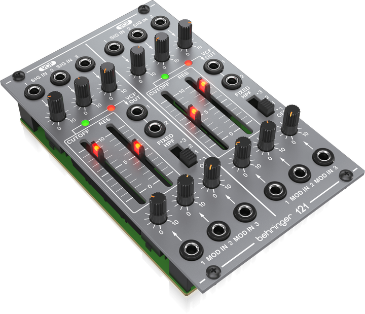 Moduł syntezatora modularnego Behringer 121 DUAL VCF 0720-AAG (4033653032124) - obraz 3