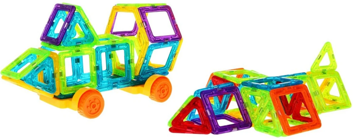 Магнітний конструктор Mini Magical Magnet 128 елементів (5903864902150) - зображення 6