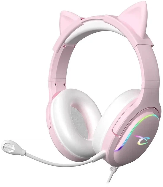 Навушники Subsonic Spectra LED Gaming Pink (SA5684-1) - зображення 11