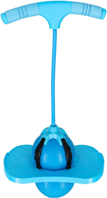 Skoczek pogo KIK równowaga jumper Niebieski (5903039766150) - obraz 2