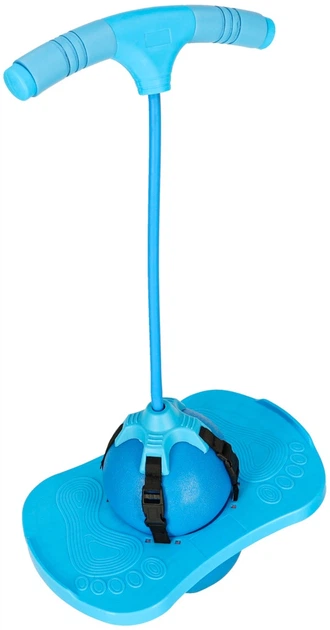 Skoczek pogo KIK równowaga jumper Niebieski (5903039766150) - obraz 4
