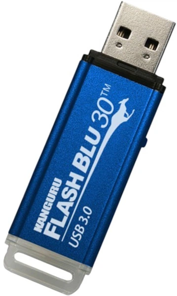 Флеш пам'ять Kanguru FlashBlu30 32GB USB 3.0 (0705110111577) - зображення 2