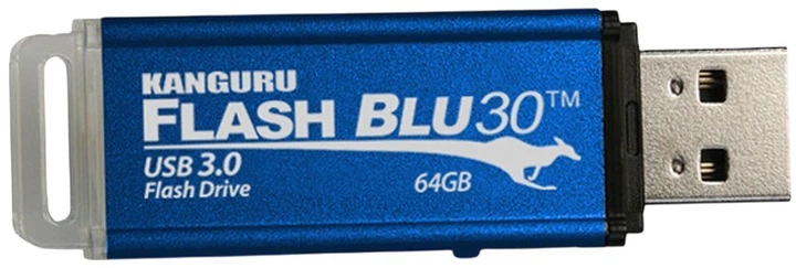 Флеш пам'ять Kanguru FlashBlu30 32GB USB 3.0 (0705110111577) - зображення 3