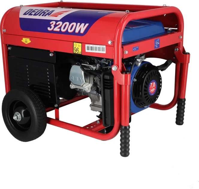 Agregat prądotwórczy Dedra DEGB3600K 3.2 kW (5902628762528) - obraz 3